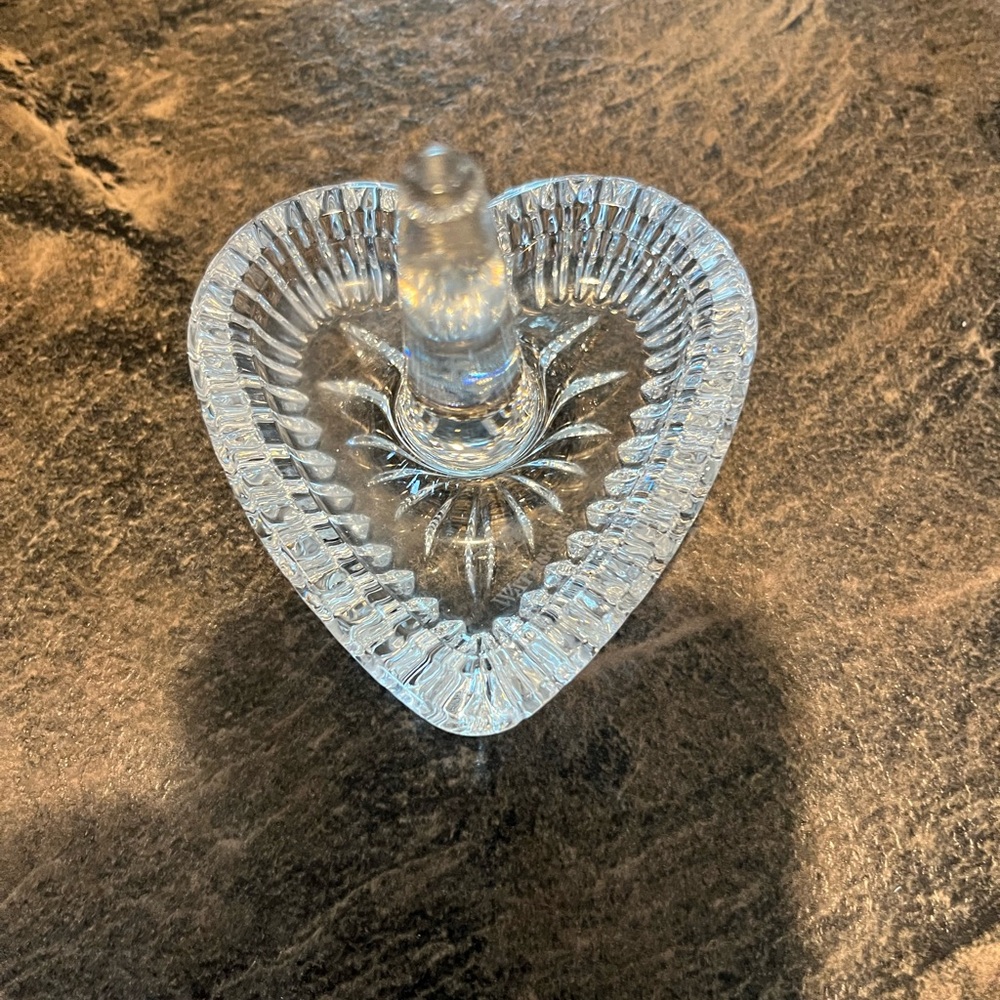 Waterford Crystal Heart ring holder